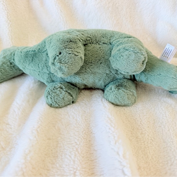 Jellycat Fossilly Stegosaurus Green Plush Dinosaur - Retired - Medium - Picture 14 of 15